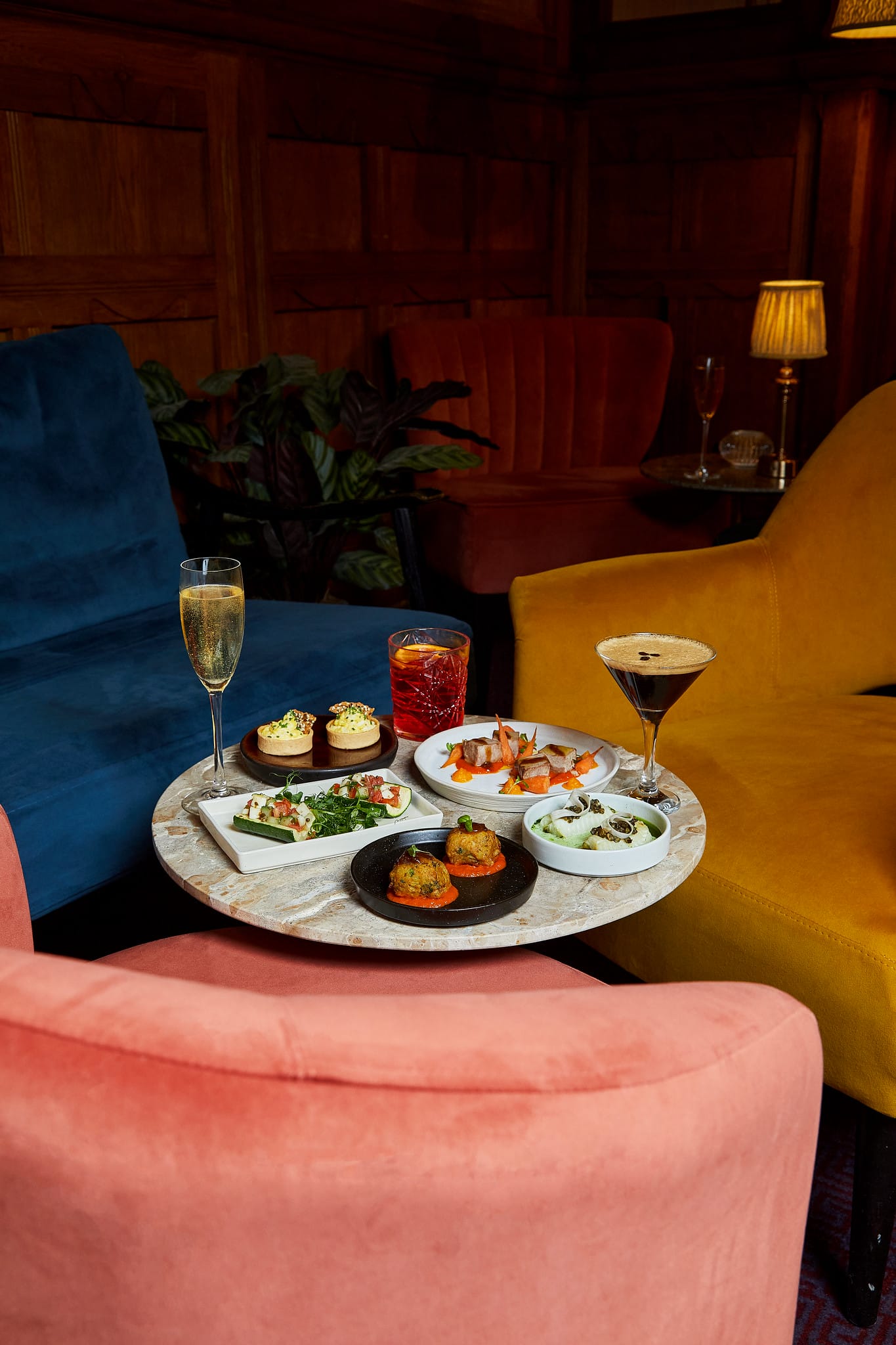 Image of Small Plates in the American Bar of the London Coliseum